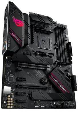 Мат.плата AM4 (B550) Asus ROG STRIX B550-F GAMING, B550, 4xDDR4, CrossFire, Int.Video(CPU), 6xSATA3, 2xM.2, 1xPCI-E 16x 4.0, 1xPCI-E 16x 3.0, 3xPCI-E 1x 3.0, ROG SupremeFX, I225-V, 8xUSB3.2/4xUSB2.0, HDMI/DP, ATX
