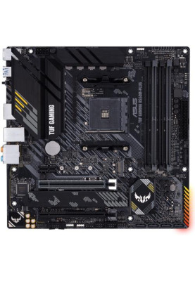 Мат.плата AM4 (B550) Asus TUF GAMING B550M-PLUS, B550, 4xDDR4, CrossFire, Int.Video(CPU), 4xSATA3, 2xM.2, 1xPCI-E 16x 4.0, 1xPCI-E 16x 3.0, 1xPCI-E 1x 3.0, ALC S1200A, RTL8125B, 8xUSB3.2/6xUSB2.0, HDMI/DP, MicroATX