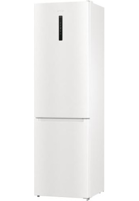 Холодильник Gorenje NRK6202AW4, White, двокамерний, No Frost, загальний об'єм 331L, корисний об'єм 235L/96L, дисплей, електронне керування, А++, 200x60x59.2см