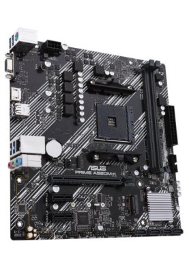 Мат.плата AM4 (A520) Asus PRIME A520M-K, A520, 2xDDR4, Int.Video(CPU), 4xSATA3, 1xM.2, 1xPCI-E 16x 3.0, 2xPCI-E 1x 3.0, ALC887, RTL8111H, 6xUSB3.2/6xUSB2.0, VGA/HDMI, MicroATX