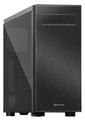 Корпус Chieftec Hawk AL-02B-TG-OP Black, без БЖ, Mid Tower, ATX / Micro ATX / Mini ITX, 2xUSB 3.0, USB 2.0, 435х200х450 мм, 5.85 кг
