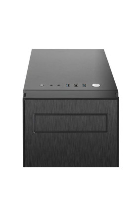Корпус Chieftec Hawk AL-02B-TG-OP Black, без БЖ, Mid Tower, ATX / Micro ATX / Mini ITX, 2xUSB 3.0, USB 2.0, 435х200х450 мм, 5.85 кг