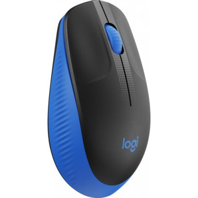 Миша Logitech M190, Blue/Black, USB, бездротова, оптична, 1000 dpi, 3 кнопки, 1xAA (910-005907)