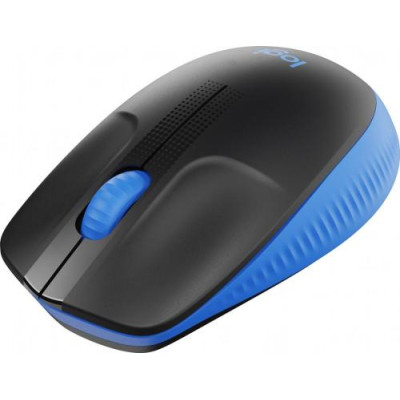 Миша Logitech M190, Blue/Black, USB, бездротова, оптична, 1000 dpi, 3 кнопки, 1xAA (910-005907)