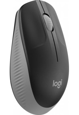 Миша Logitech M190, Grey/Black, USB, бездротова, оптична, 1000 dpi, 3 кнопки, 1xAA (910-005906)