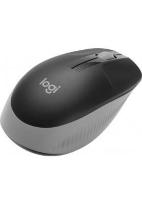 Миша Logitech M190, Grey/Black, USB, бездротова, оптична, 1000 dpi, 3 кнопки, 1xAA (910-005906)