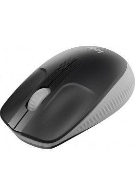 Миша Logitech M190, Grey/Black, USB, бездротова, оптична, 1000 dpi, 3 кнопки, 1xAA (910-005906)