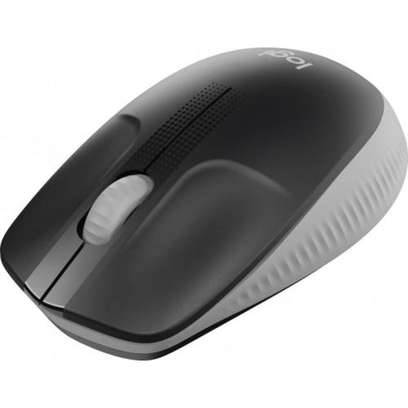 Миша Logitech M190, Grey/Black, USB, бездротова, оптична, 1000 dpi, 3 кнопки, 1xAA (910-005906)