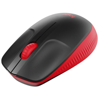 Миша Logitech M190, Red/Black, USB, бездротова, оптична, 1000 dpi, 3 кнопки, 1xAA (910-005908)