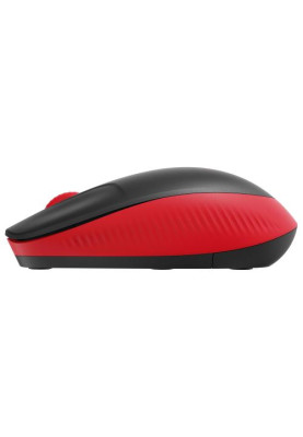 Миша Logitech M190, Red/Black, USB, бездротова, оптична, 1000 dpi, 3 кнопки, 1xAA (910-005908)
