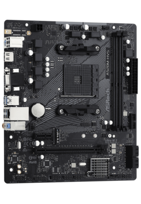 Мат.плата AM4 (A520) ASRock A520M-HVS, A520, 2xDDR4, Int.Video(CPU), 4xSATA3, 1xM.2, 1xPCI-E 16x 3.0, 1xPCI-E 1x 3.0, ALC887, RTL8111H, 6xUSB3.2/6xUSB2.0, VGA/HDMI, MicroATX