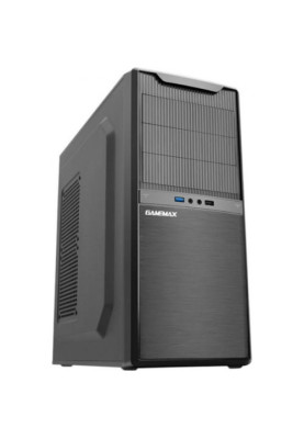 Корпус GameMax MT507-NP Black, без БЖ, Mid Tower, ATX / Micro ATX / Mini ITX, 2хUSB 2.0