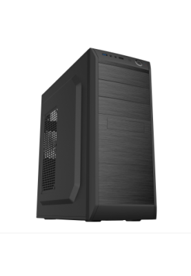 Корпус GameMax MT524-NP-U3 Black, без БЖ, Mid Tower, ATX / Micro ATX / Mini ITX, 1хUSB 2.0, 1хUSB 3.0, 0.4 мм, 3.0 кг (MT524-NP-U3)