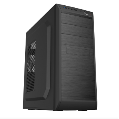 Корпус GameMax MT524-NP-U3 Black, без БЖ, Mid Tower, ATX / Micro ATX / Mini ITX, 1хUSB 2.0, 1хUSB 3.0, 0.4 мм, 3.0 кг (MT524-NP-U3)