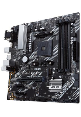 Мат.плата AM4 (B450) Asus PRIME B450M-A II, B450, 4xDDR4, Int.Video(CPU), 6xSATA3, 1xM.2, 1xPCI-E 16x 3.0, 2xPCI-E 1x 2.0, ALC887, RTL8111H, 8xUSB3.2/4xUSB2.0, VGA/DVI-D/HDMI, mATX