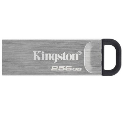 Флеш накопичувач USB 256GB Kingston DataTraveler Kyson, Silver, USB 3.2 Gen 1, до 200/60 МБ/с (DTKN/256GB)