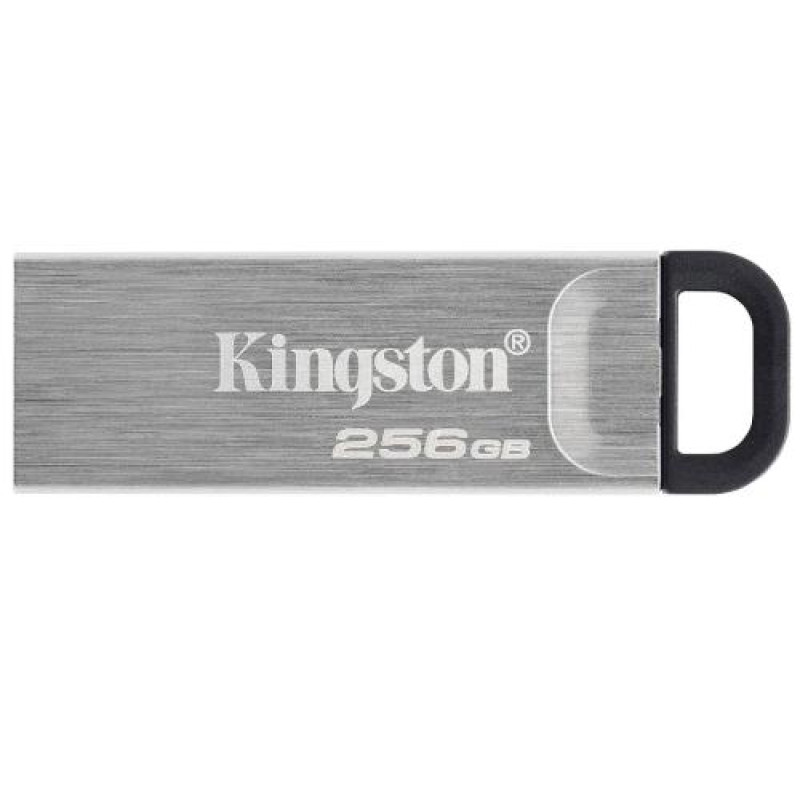 Флеш накопичувач USB 256Gb Kingston DataTraveler Kyson, Silver, USB 3.2 Gen 1, до 200/60 МБ/с (DTKN/256GB)