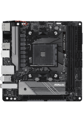 Мат.плата AM4 (A520) ASRock A520M-ITX/ac, A520, 2xDDR4, Int.Video(CPU), 4xSATA3, 1xM.2, 1xPCI-E 16x 3.0, 1xM.2 (Key E), ALC887, RTL8111H, WiFi ac, Bluetooth 4.2, 6xUSB3.2/4xUSB2.0, HDMI/DP, Mini-ITX