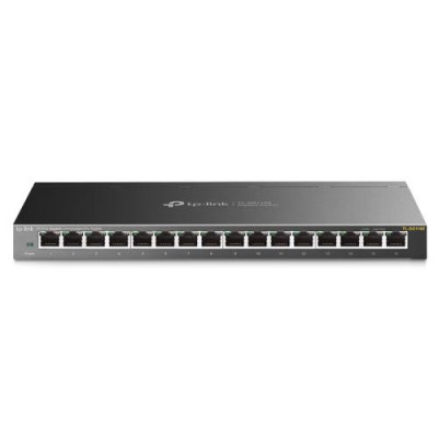 Комутатор TP-LINK TL-SG116E, 16x100/1000 Mb/s, некерований