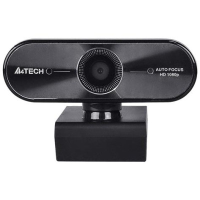 Веб-камера A4Tech PK-940HA, Black, 2Mp, 1920x1080/30 fps, мікрофон, автофокус, USB 2.0, гвинтове кріплення 1/4" під штатив, скляна лінза з захистом від пилу, 2 м