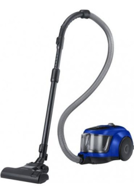 Пилосос Samsung VCC45W0S36/UK Blue, 700W, безмішковий, сухе прибирання, об'єм 1.3 л, телескопічна трубка, насадка підлога-килим, щілинна