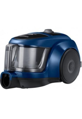 Пилосос Samsung VCC45W0S36/UK Blue, 700W, безмішковий, сухе прибирання, об'єм 1.3 л, телескопічна трубка, насадка підлога-килим, щілинна