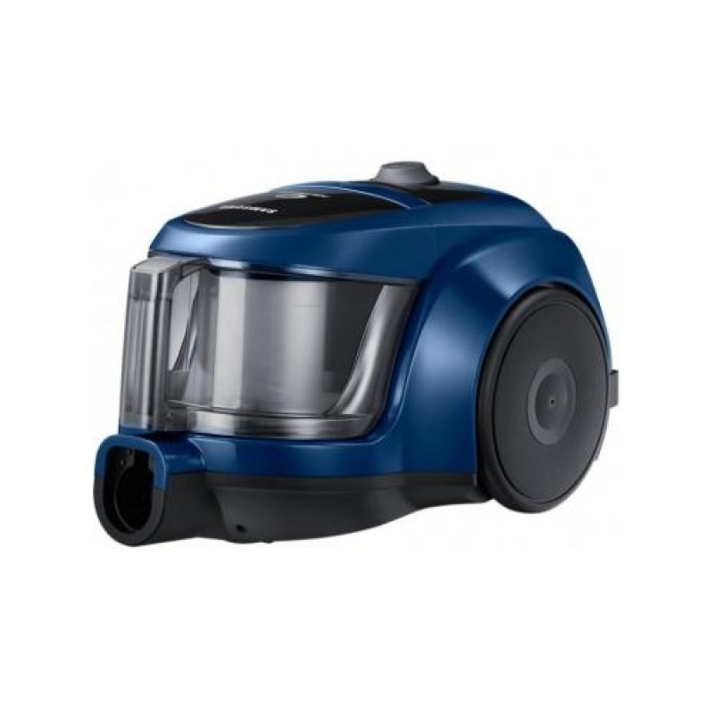 Пилосос Samsung VCC45W0S36/UK Blue, 700W, безмішковий, сухе прибирання, об'єм 1.3 л, телескопічна трубка, насадка підлога-килим, щілинна