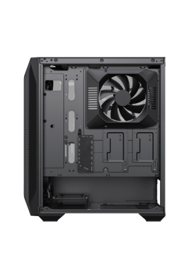 Корпус GameMax Brufen C1 Black, Midi Tower, без БЖ, для ATX / Micro ATX / Mini ITX, USB 2.0, 2xUSB 3.0, 4x120 мм ARGB Fan, 1xCOC Turbo Fan, бічна панель із загартованого скла