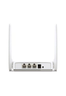 Роутер Mercusys AC10 Wi-Fi 802.11b/g/a/n/ac, 2x10/100M LAN, 1x10/100 WAN, 4 зовнішніх антени