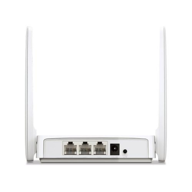 Роутер Mercusys AC10 Wi-Fi 802.11b/g/a/n/ac, 2x10/100M LAN, 1x10/100 WAN, 4 зовнішніх антени