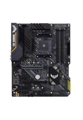 Мат.плата AM4 (B450) Asus TUF GAMING B450-PLUS II, B450, 4xDDR4, CrossFire, Int.Video(CPU), 6xSATA3, 2xM.2, 1xPCI-E 16x 3.0, 1xPCI-E 16x 2.0, 3xPCI-E 1x 2.0, ALC S1200A, L8200A, 8xUSB3.2/4xUSB2.0, HDMI/DP, ATX