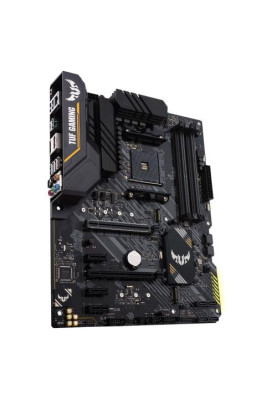 Мат.плата AM4 (B450) Asus TUF GAMING B450-PLUS II, B450, 4xDDR4, CrossFire, Int.Video(CPU), 6xSATA3, 2xM.2, 1xPCI-E 16x 3.0, 1xPCI-E 16x 2.0, 3xPCI-E 1x 2.0, ALC S1200A, L8200A, 8xUSB3.2/4xUSB2.0, HDMI/DP, ATX