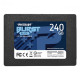 Твердотільний накопичувач SSD 240Gb, Patriot Burst Elite, SATA3, 2.5", 3D TLC, 450/320 МБ/с (PBE240GS25SSDR)
