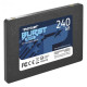 Твердотільний накопичувач SSD 240Gb, Patriot Burst Elite, SATA3, 2.5", 3D TLC, 450/320 МБ/с (PBE240GS25SSDR)