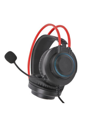 Навушники Bloody G200S, Black/Red, USB, накладні, підсвічування 7 кольорів, кабель 2 м