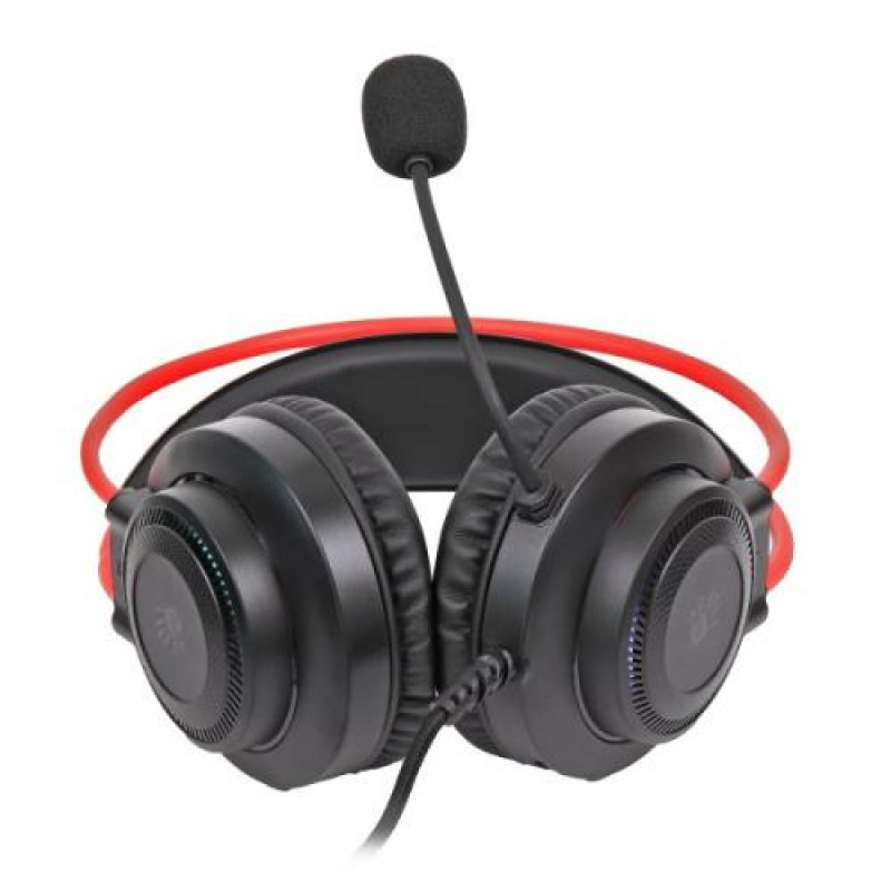 Навушники Bloody G200S, Black/Red, USB, накладні, підсвічування 7 кольорів, кабель 2 м