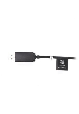 Навушники Bloody G200S, Black/Red, USB, накладні, підсвічування 7 кольорів, кабель 2 м