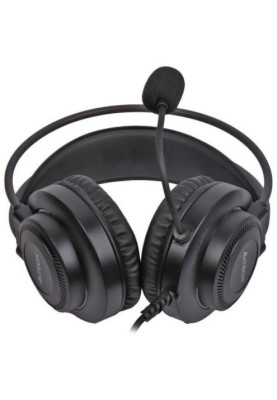 Навушники A4Tech Fstyler FH200U, Grey, мікрофон, USB, накладні, кабель 2 м