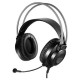 Навушники A4Tech Fstyler FH200i, Grey, мікрофон, Mini jack (3.5 мм), накладні, кабель 1.5 м