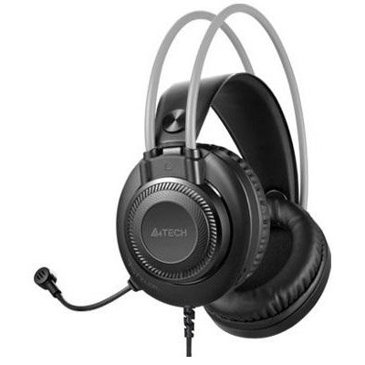 Навушники A4Tech Fstyler FH200i, Grey, мікрофон, Mini jack (3.5 мм), накладні, кабель 1.5 м