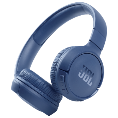 Навушники бездротові JBL Tune 510BT, Blue, Bluetooth, мікрофон, акумулятор 450 mAh, технологія "Pure Bass", пульт керування на чашці, підтримка Siri та Google Now (JBLT510BTBLUEU)