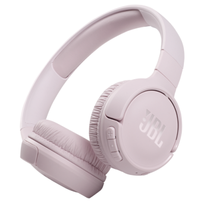 Навушники бездротові JBL Tune 510BT, Rose, Bluetooth, мікрофон, акумулятор 450 mAh, технологія "Pure Bass", пульт керування на чашці, підтримка Siri та Google Now (JBLT510BTROSEU)