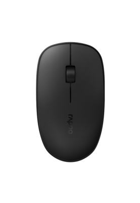 Миша бездротова Rapoo M200 Silent, Gray, Bluetooth / 2.4 GHz, оптична, 1000 dpi, 3 кнопки, 1xAA