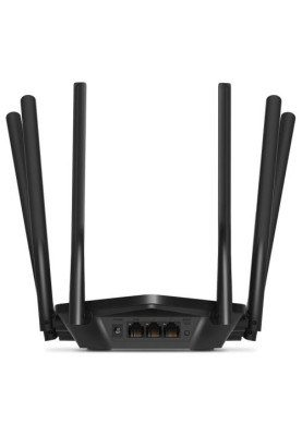 Роутер Mercusys MR50G Wi-Fi 802.11b/g/n/aс, 1900Mb, 2 LAN 10/100/1000Mb, режим точки доступу, швидке налаштування безпеки