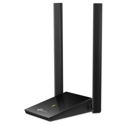 Сітковий адаптер USB TP-LINK Archer T4U Plus, Black, 5GHz/2.4GHz, AC1300 (867/400 Мбіт/с), USB 3.0, високопотужні антени, MU-MIMO