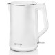 Електрочайник Gorenje K15DWW, White, 2200W, 1.5 л, індикатор рівня води, дисковий, метал