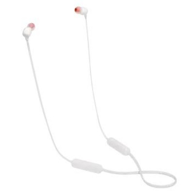 Навушники бездротові JBL Tune 125BT, White, Bluetooth, мікрофон, аккумулятор 160 mAh, технологія "Pure Bass Sound" (JBLT125BTWHT)