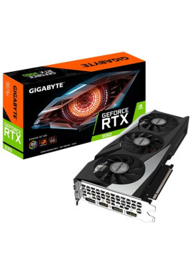 Відеокарта GeForce RTX 3060, Gigabyte, GAMING OC, 12Gb GDDR6, 192-bit, 2xHDMI/2xDP, 1837/15000 MHz, 8-pin (GV-N3060GAMING OC-12GD)