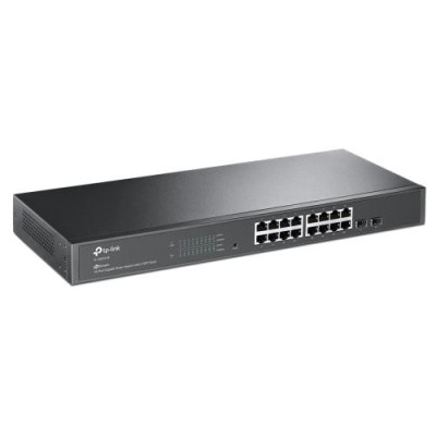 Комутатор TP-LINK TL-SG2218, 16x1FE, 2x1GE/SFP, некерований, стійковий