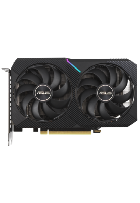 Відеокарта GeForce RTX 3060, Asus, DUAL OC V2, 12Gb GDDR6, 192-bit, HDMI/3xDP, 1867/15000 MHz, 8-pin (DUAL-RTX3060-O12G-V2)